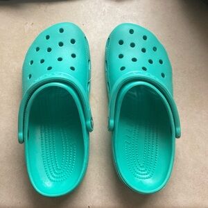 CROCS Turquoise Women's Clogs
